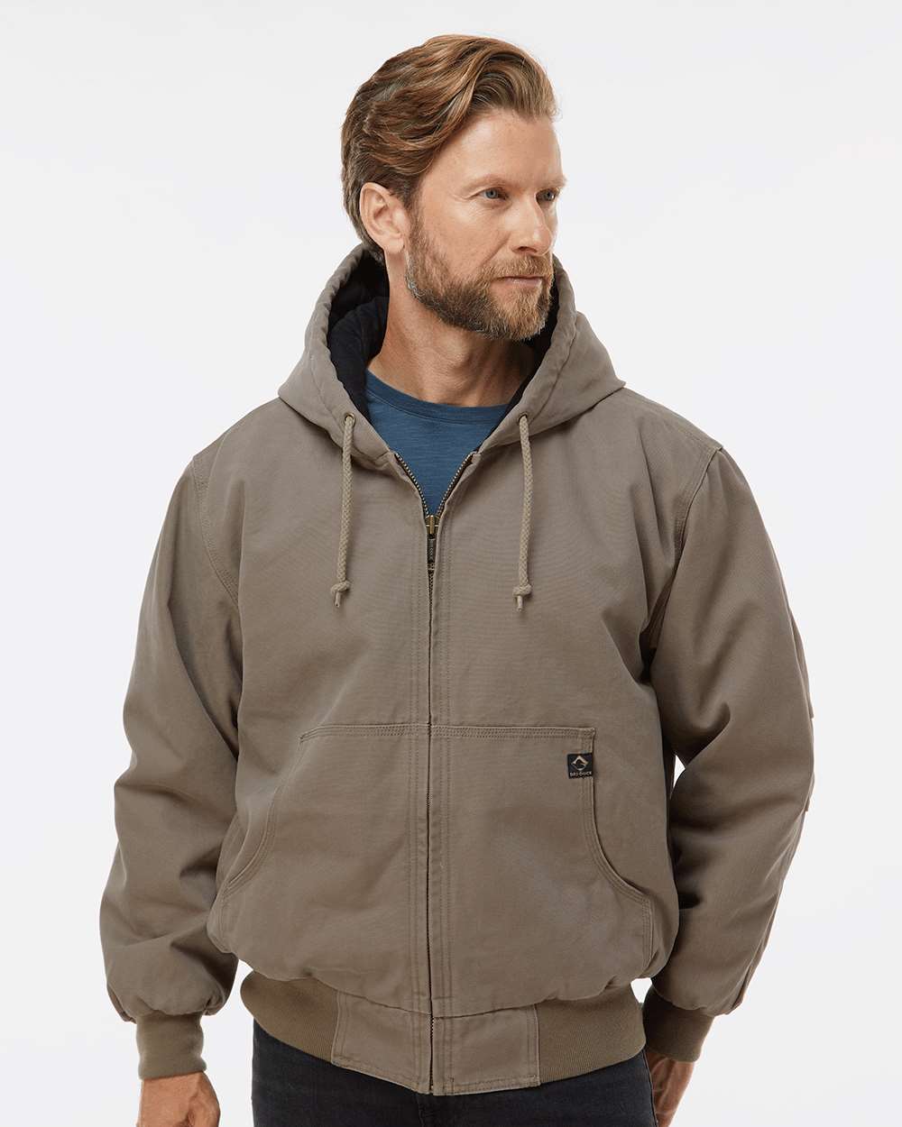 Dri Duck Cheyenne Boulder Cloth™ Hooded Jacket with Tricot Quilt Lining – Durable Outdoor & Workwear Jacket