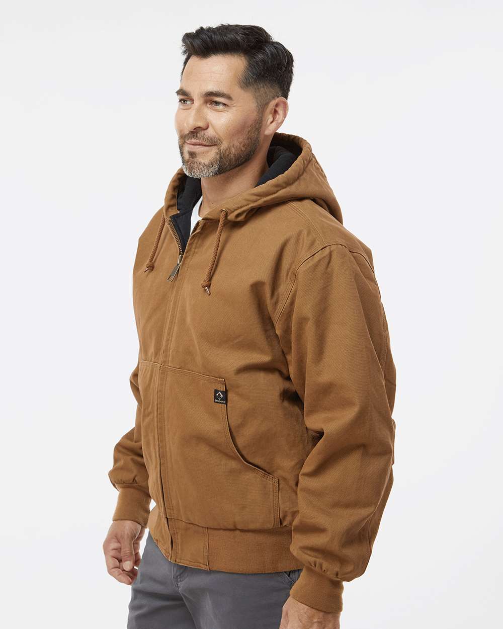 Dri Duck Cheyenne Boulder Cloth™ Hooded Jacket with Tricot Quilt Lining – Durable Outdoor & Workwear Jacket
