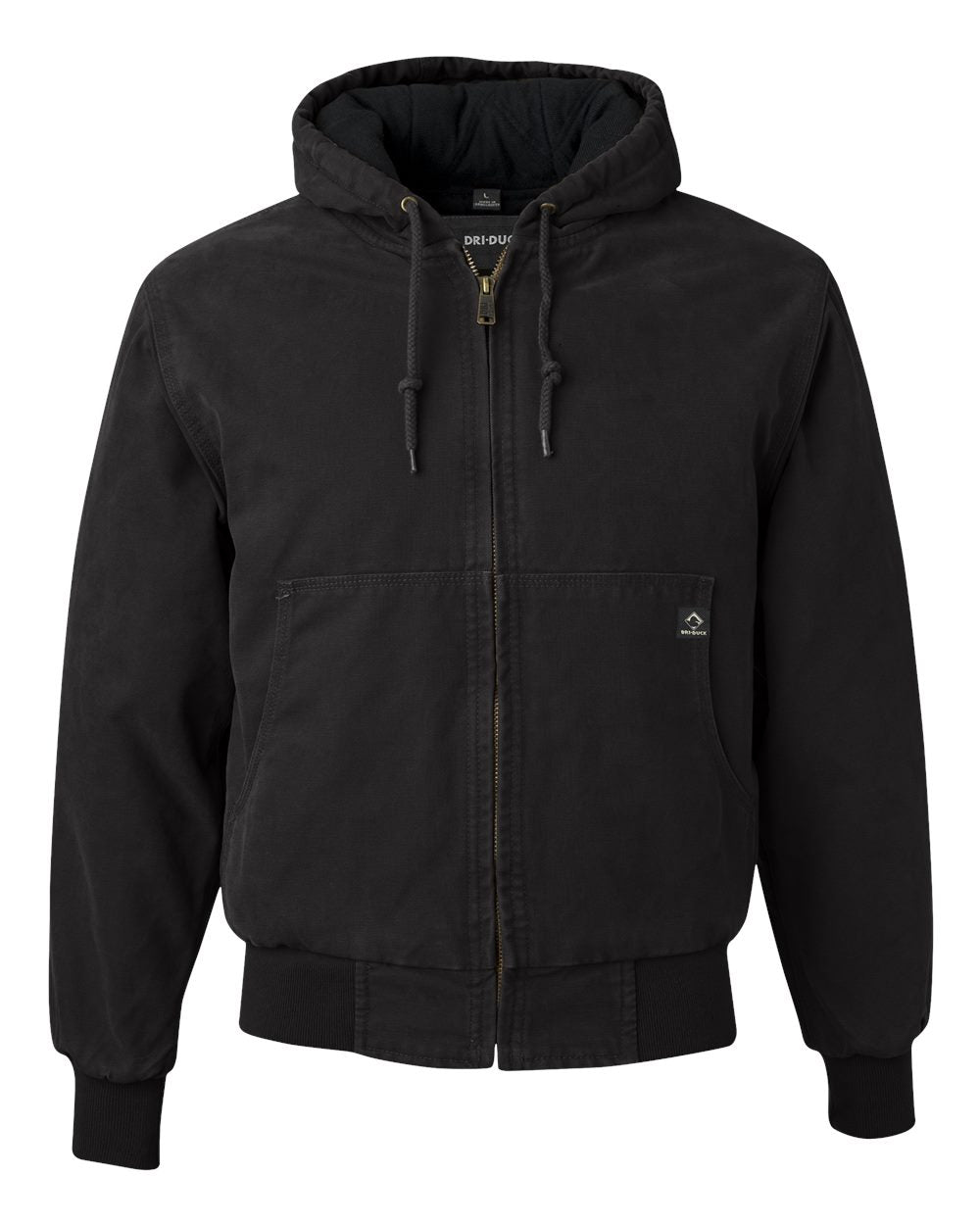 Dri Duck Cheyenne Boulder Cloth™ Hooded Jacket with Tricot Quilt Lining – Durable Outdoor & Workwear Jacket