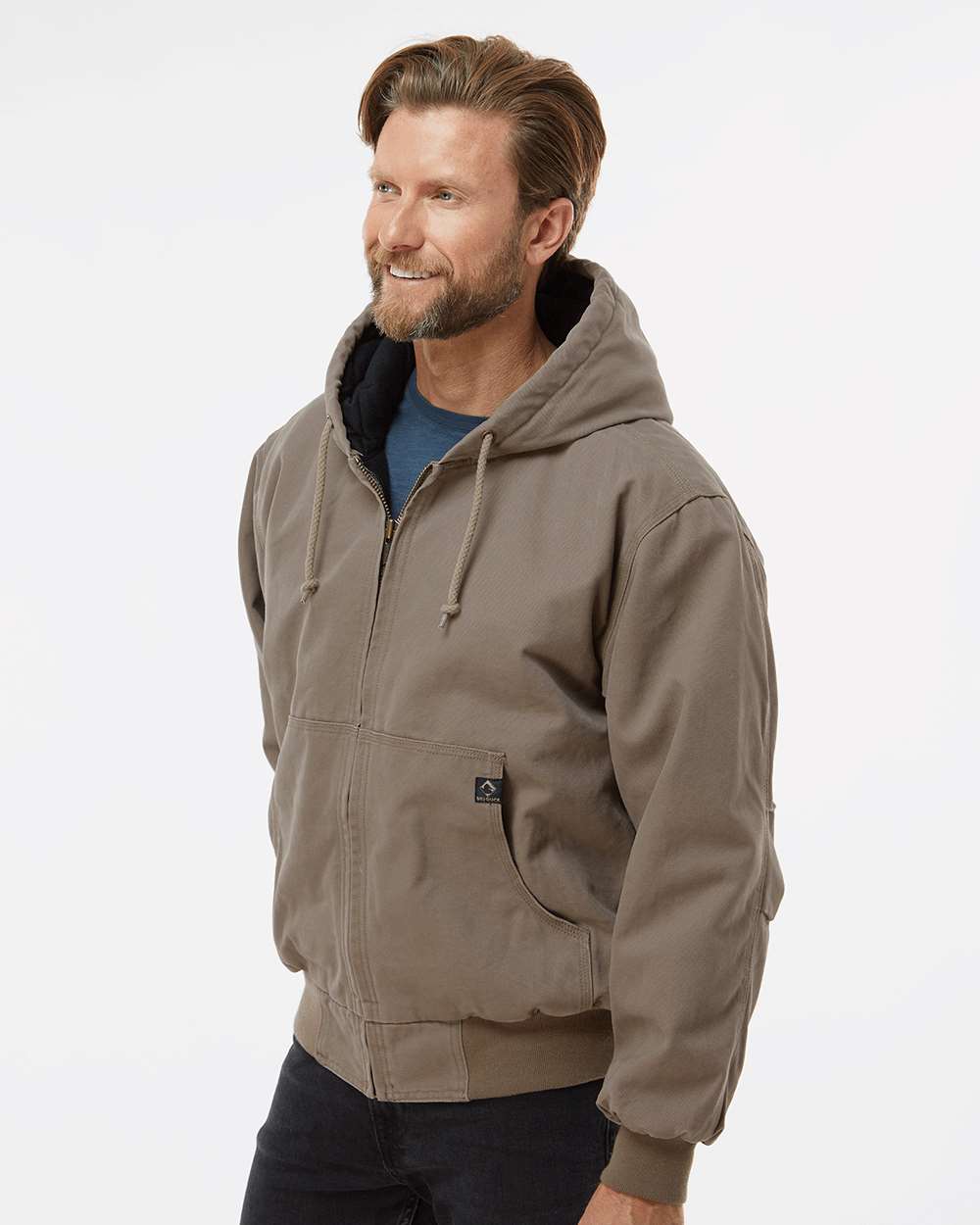 Dri Duck Cheyenne Boulder Cloth™ Hooded Jacket with Tricot Quilt Lining – Durable Outdoor & Workwear Jacket
