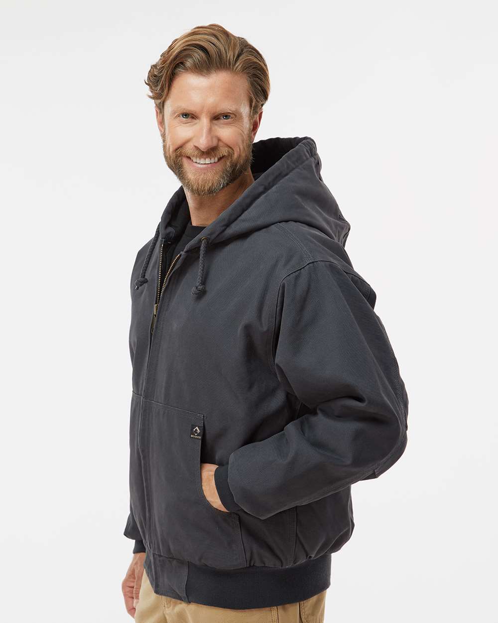 Dri Duck Cheyenne Boulder Cloth™ Hooded Jacket with Tricot Quilt Lining – Durable Outdoor & Workwear Jacket