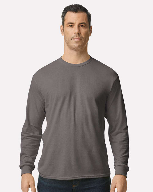 Gildan Heavy Cotton Long Sleeve Tee — Streetwear Essential