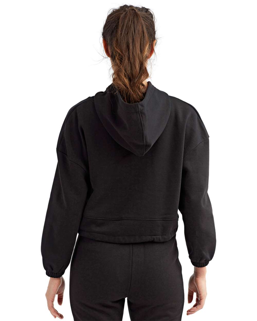 TriDri Women's Cropped Maria Hooded Sweatshirt