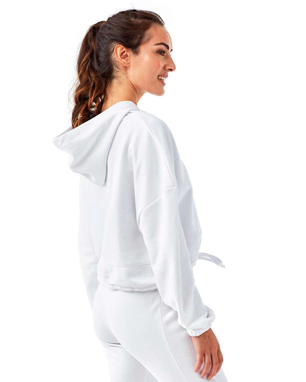 TriDri Women's Cropped Maria Hooded Sweatshirt