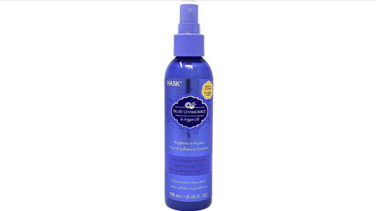 Hask Blonde Care Moisturizing 5-in-1 Leave-in Hair Spray Blue Chamomile & Argan
