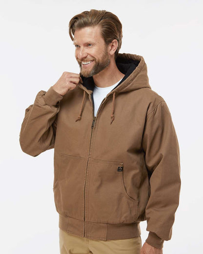 Dri Duck Cheyenne Boulder Cloth™ Hooded Jacket with Tricot Quilt Lining – Durable Outdoor & Workwear Jacket