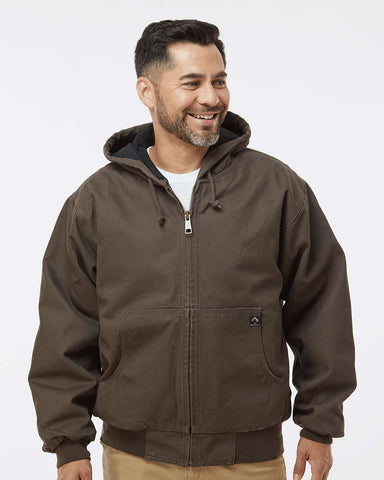 Dri Duck Cheyenne Boulder Cloth™ Hooded Jacket with Tricot Quilt Lining – Durable Outdoor & Workwear Jacket