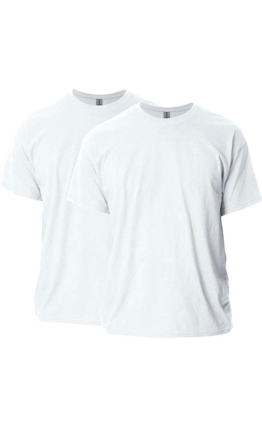 Gildan Unisex Adult Ultra Cotton T-Shirt, Style G2000 (2-Pack)