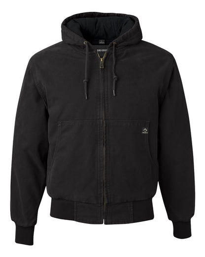 Dri Duck Cheyenne Boulder Cloth™ Hooded Jacket with Tricot Quilt Lining – Durable Outdoor & Workwear Jacket