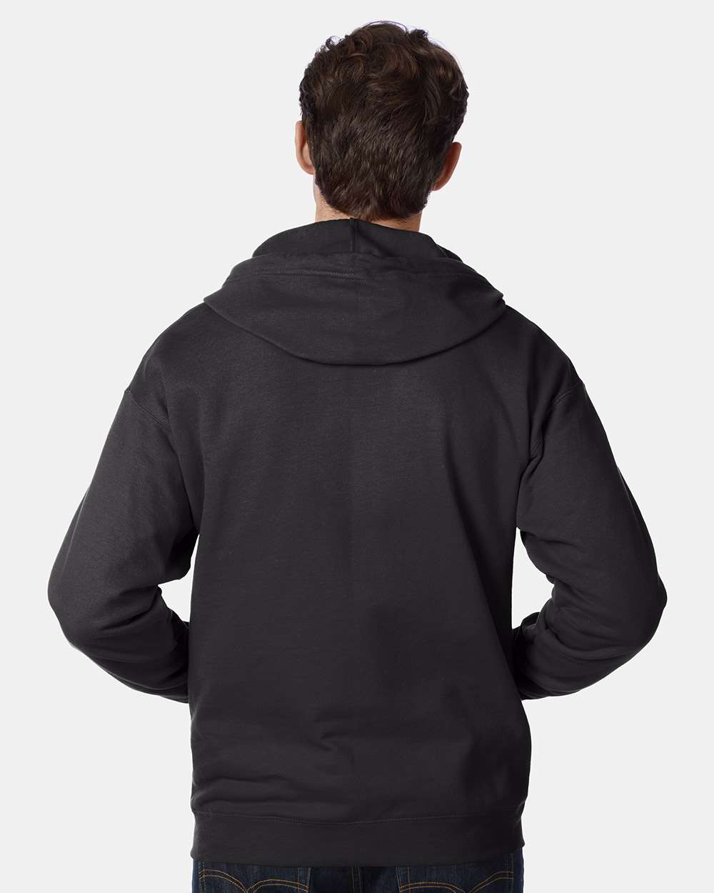 Hanes EcoSmart® Full-Zip Hooded Sweatshirt