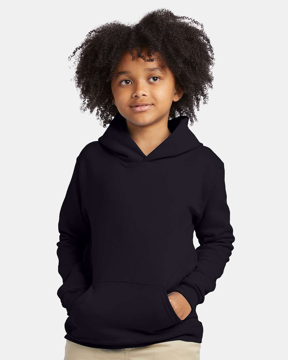 Hanes Boys' EcoSmart Fleece Hoodie, Hooded Sweatshirt for Boys, Pullover Sweatshirt