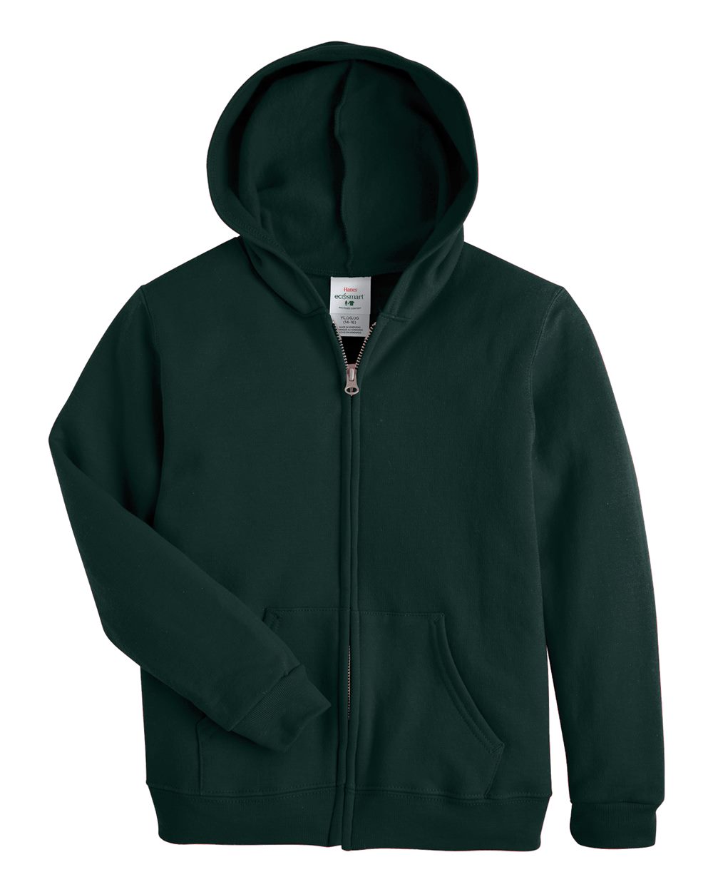Hanes Youth EcoSmart® Hooded Sweatshirt