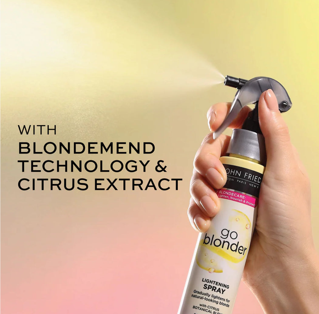 JOHN FRIEDA SHEER BLONDE Go Blonder Controlled Lightening Spray, 3.5oz