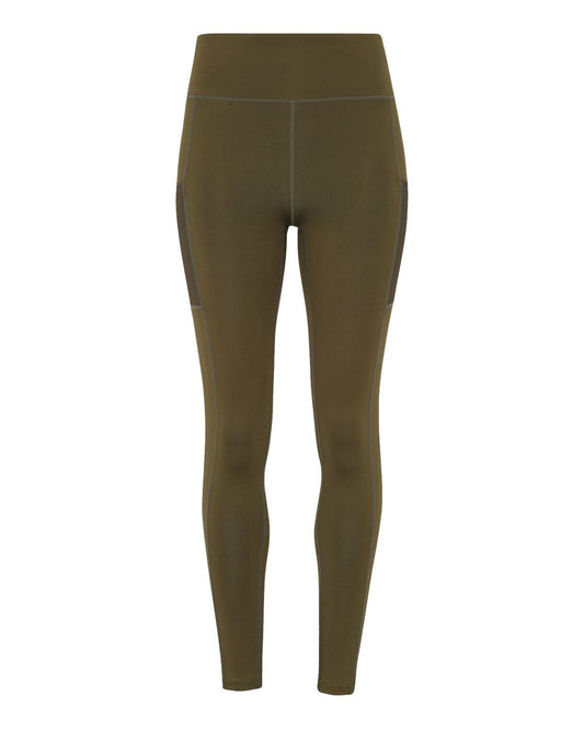 TriDri Women's Mesh Pocket Danica Leggings