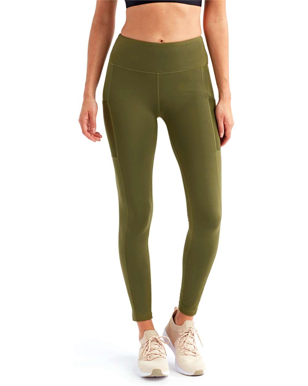 TriDri Women's Mesh Pocket Danica Leggings