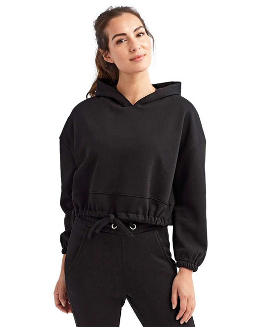 TriDri Women's Cropped Maria Hooded Sweatshirt