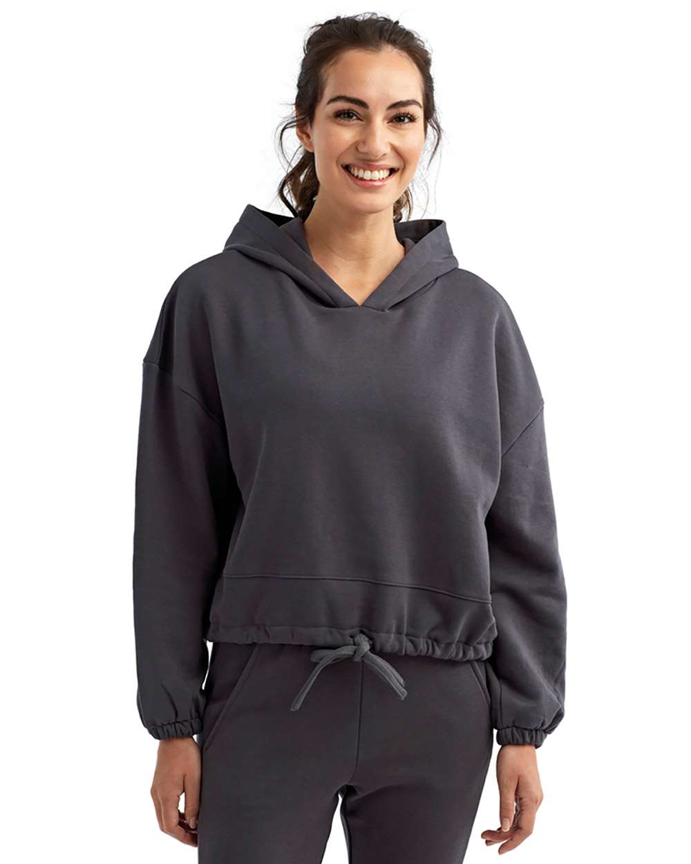 TriDri Women's Cropped Maria Hooded Sweatshirt