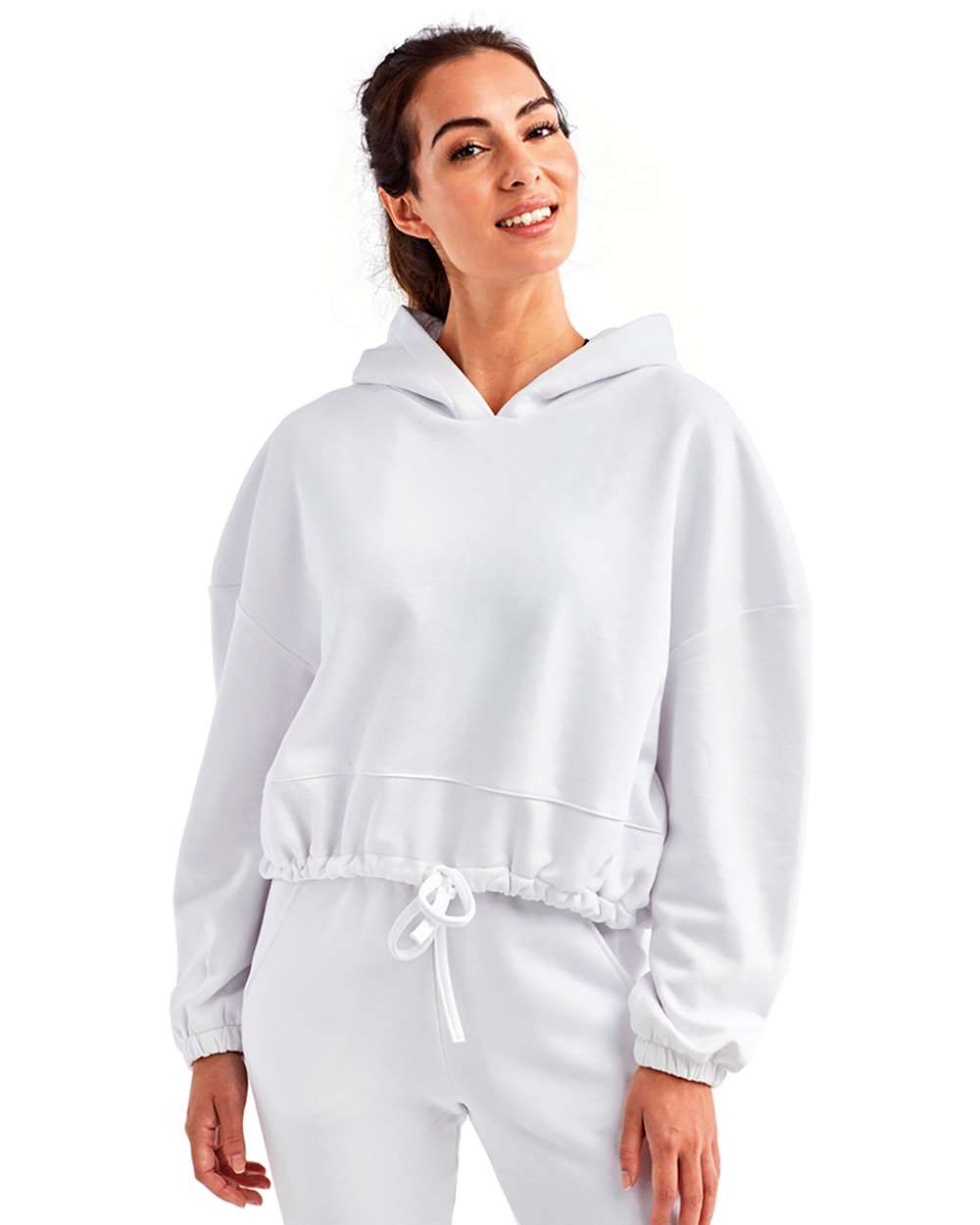 TriDri Women's Cropped Maria Hooded Sweatshirt